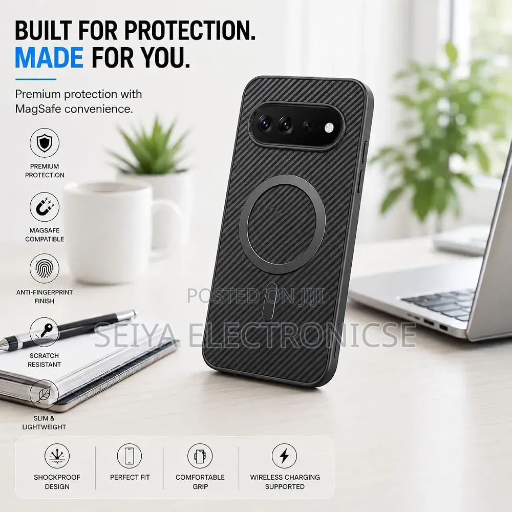 Premium MagSafe Carbon Fiber Case for Google Pixe8,l9,10 ,11 Pro