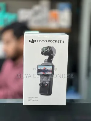 DJI Osmo Pocket 4 Creator Combo 3-Axis Pocket Gimbal Camera.