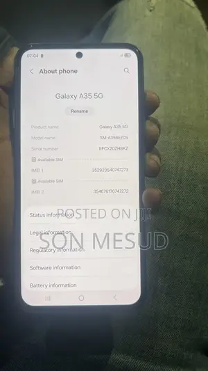 Samsung Galaxy A35 128 GB Blue