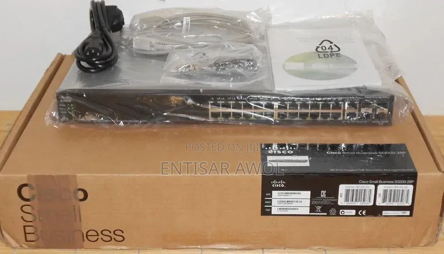 Cisco Sg350-28-K9-Eu 28-Port Gigabit Managed Switch