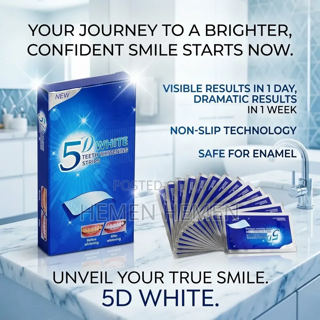 5D WHITE Teeth Whitening Strips