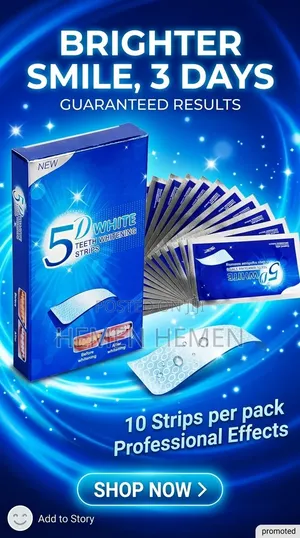 5D WHITE Teeth Whitening Strips
