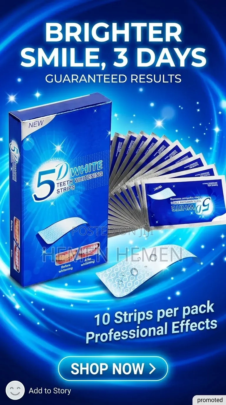 5D WHITE Teeth Whitening Strips