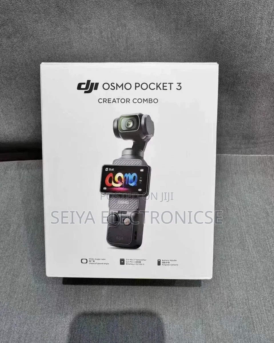 • DJI Osmo Pocket 3 – Ultra Smooth 3-Axis Stabilized 4K Camera