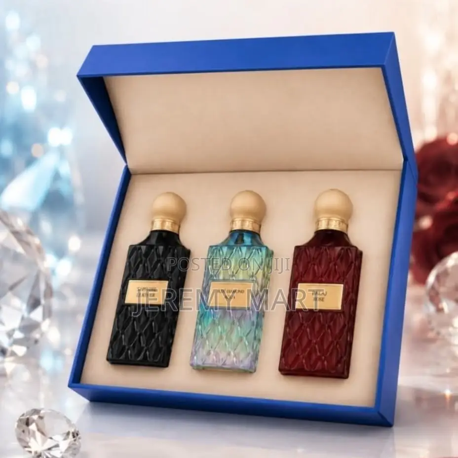 Ibraq Al Qurashi Diamond Blue Gift Box