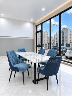 ቅንጦት የተላበሱ ዳይኒንግ ቴብሎች | Dining Set | በባለ 6 እና 4 መቀመጫ ወንበሮች | ለሽያጭ