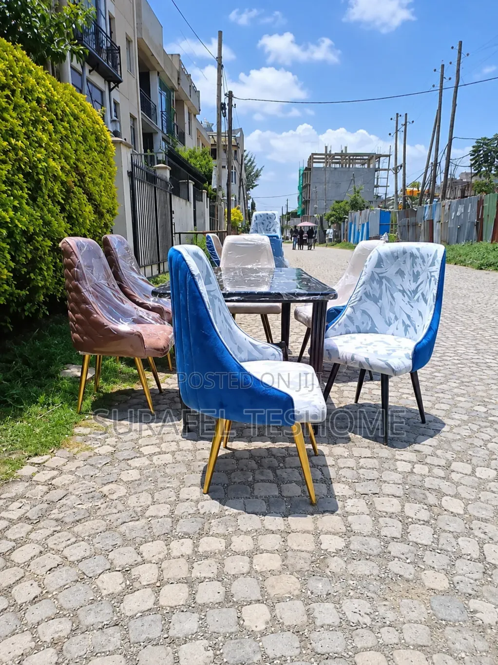 ቅንጦት የተላበሱ ዳይኒንግ ቴብሎች | Dining Set | በባለ 6 እና 4 መቀመጫ ወንበሮች | ለሽያጭ