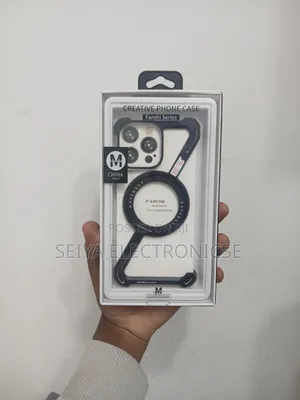 Z-Shape) Aluminum Metal Frameless MagSafe Phone Case With a 360-Degre