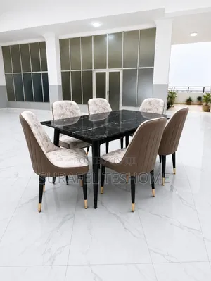 Premium Dining Set | Available 4–6 Chairs |የሚያምሩ የዳይኒንግ ቴብሎች