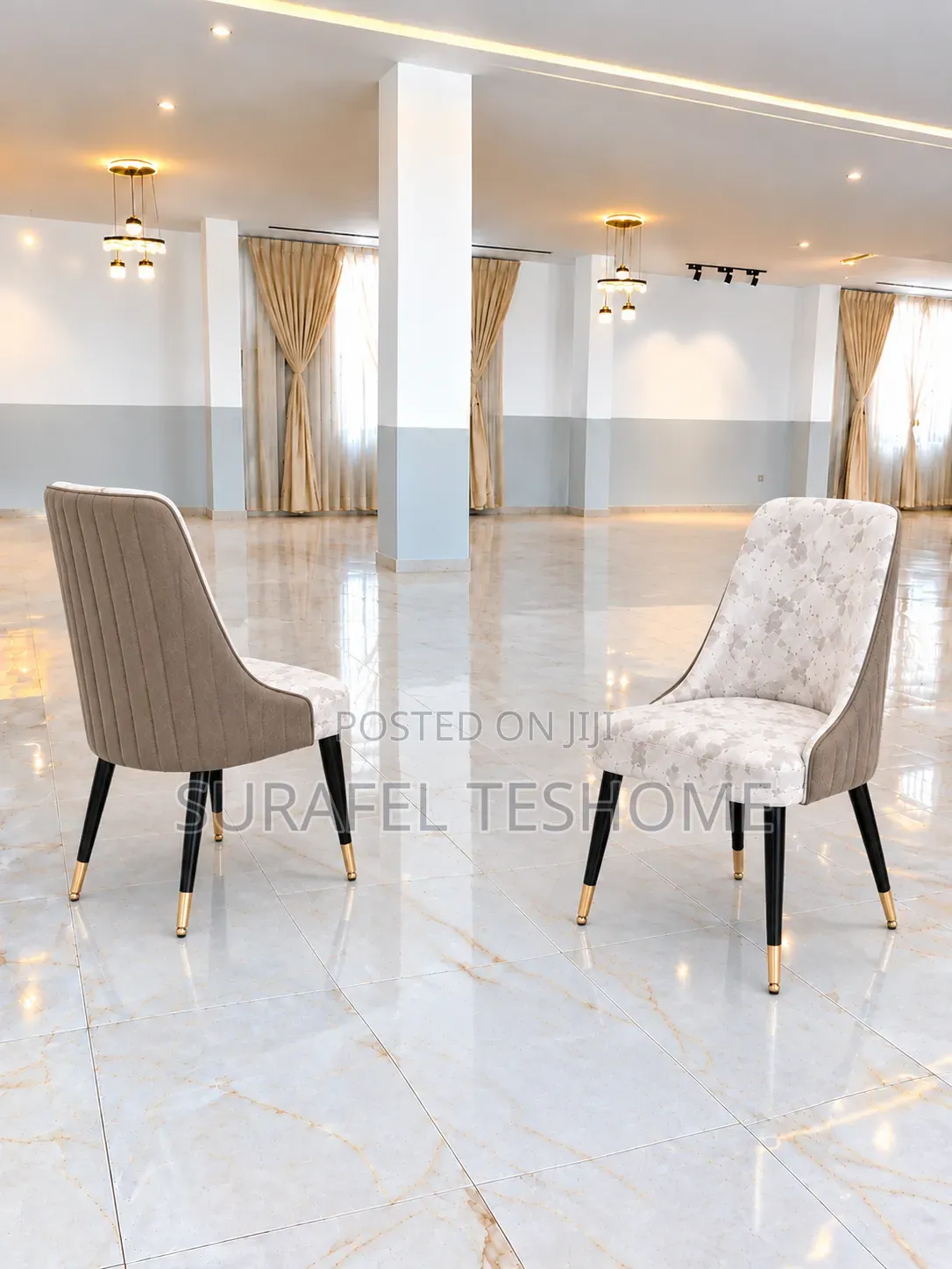 Premium Dining Set | Available 4–6 Chairs |የሚያምሩ የዳይኒንግ ቴብሎች