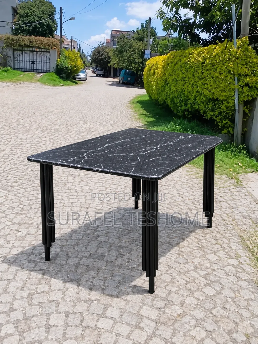 Premium Dining Set | Available 4–6 Chairs |የሚያምሩ የዳይኒንግ ቴብሎች