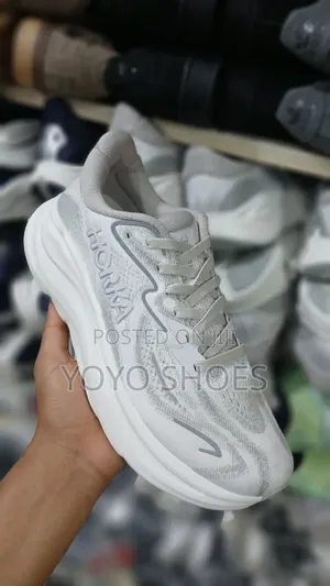 Horka Bondi 9" White/Gray Unisex Fashion Sneaker Shoe