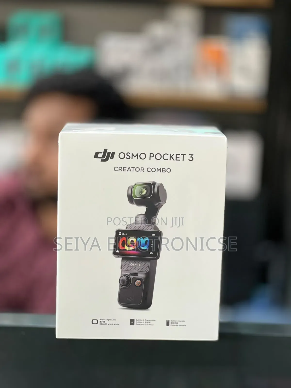 • DJI Osmo Pocket 3 – Ultra Smooth 3-Axis Stabilized 4K Camera