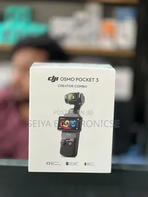 • DJI Osmo Pocket 3 – Ultra Smooth 3-Axis Stabilized 4K Camera