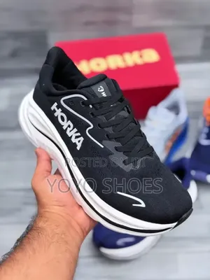 Horka Bondi 9" Black-White Multicolored Unisex Fashion Sneaker Shoes
