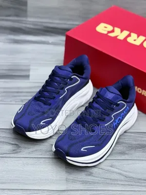 Horka Bondi 9" Blue/White Unisex Fashion Sneaker Shoe