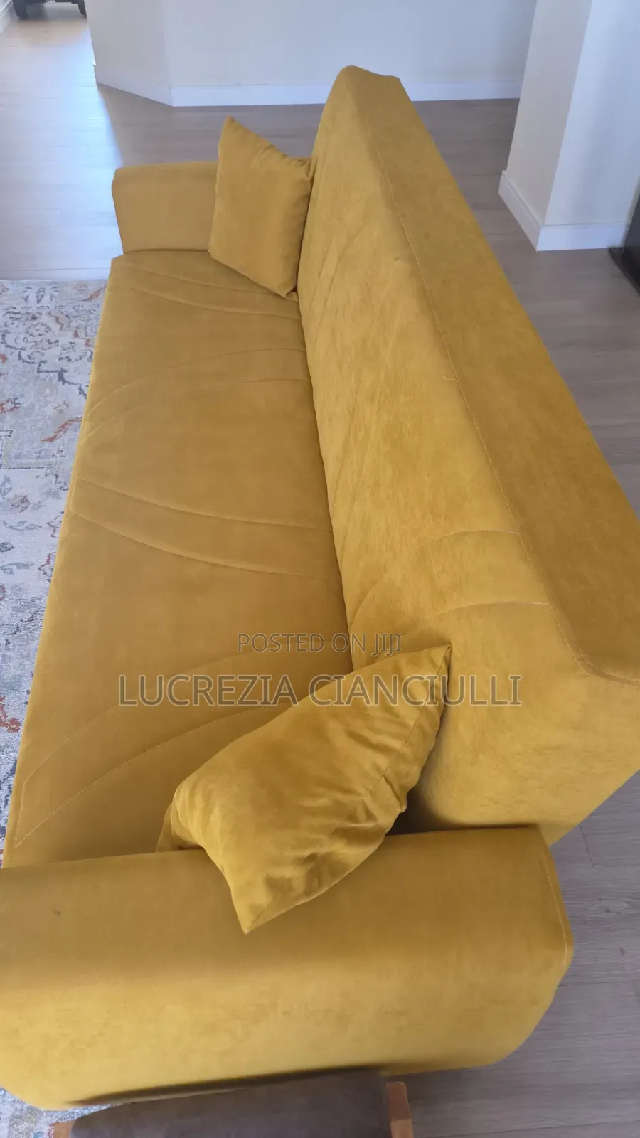 I Sell the Sofa Yellow