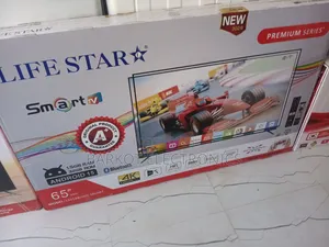 Life Star Smart TV 65 Inch 4k Andraid Doubel Gelass 2026 New Premium
