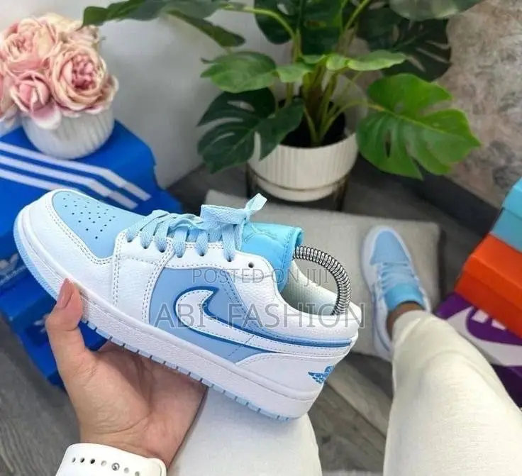 Nike Air Jordan 1 Low Reverse Ice Blue — New Arrival — Sizes: 36, 37