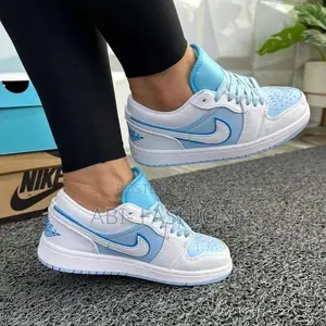 Nike Air Jordan 1 Low Reverse Ice Blue — New Arrival — Sizes: 36, 37