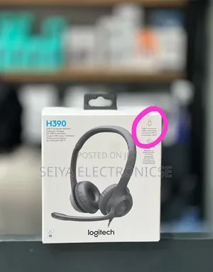at Logitech H390 USB-C Headset With Noise-Cancelling Microphone