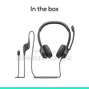 at Logitech H390 USB-C Headset With Noise-Cancelling Microphone