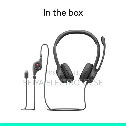 at Logitech H390 USB-C Headset With Noise-Cancelling Microphone