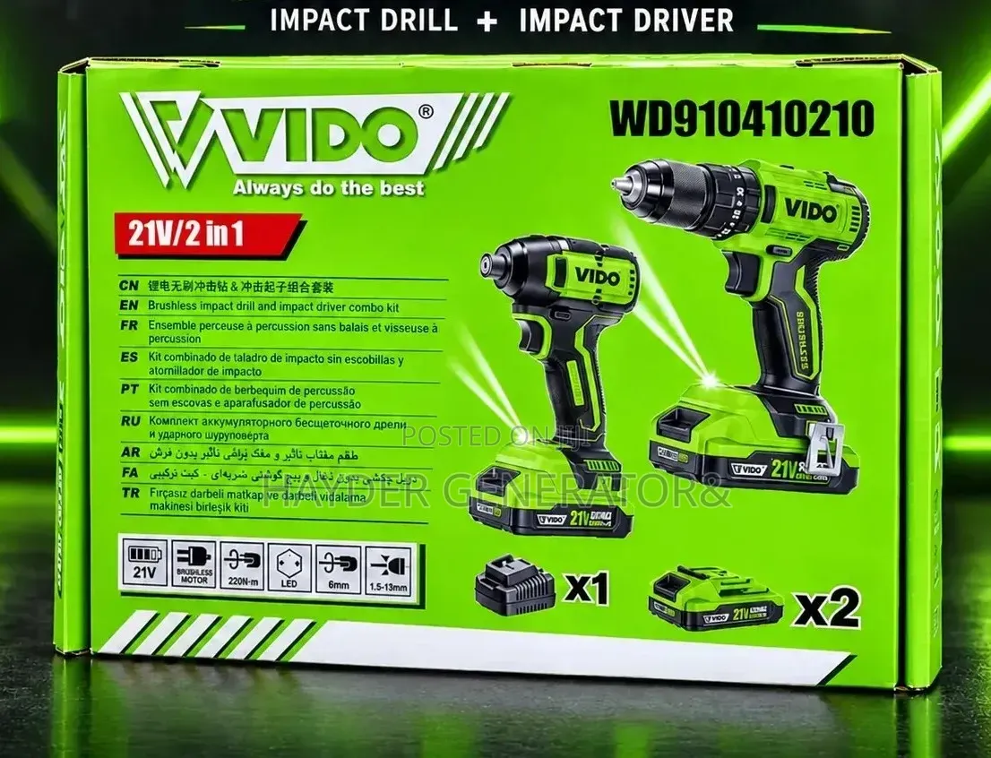 Cordless Drill 2in1