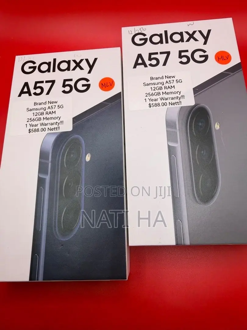 New Samsung Galaxy A57 256 GB Black