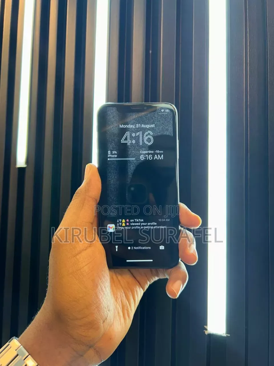 Apple iPhone X 64 GB Black