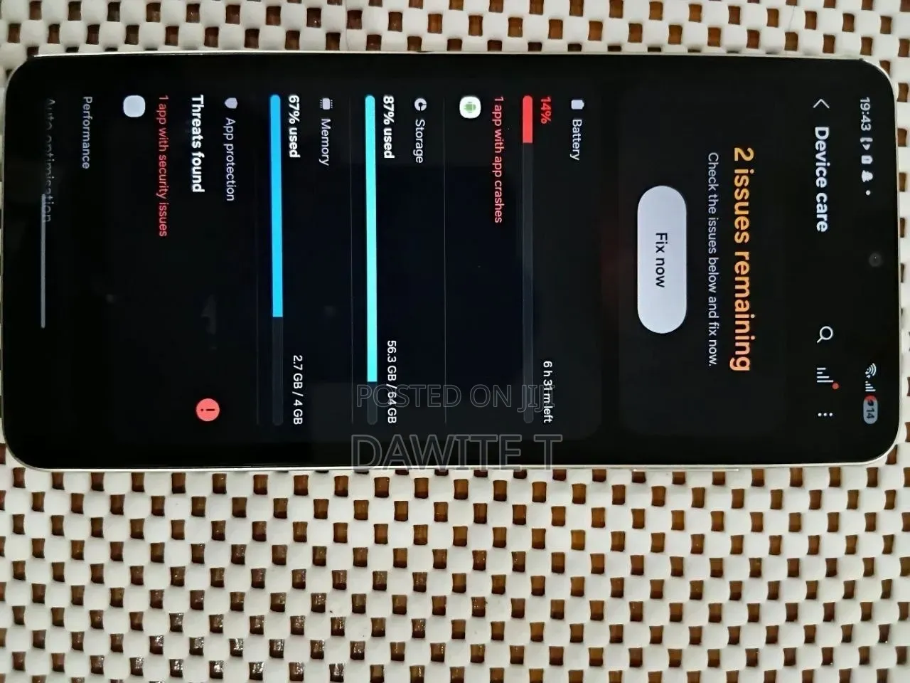 Samsung Galaxy A05 64 GB Green