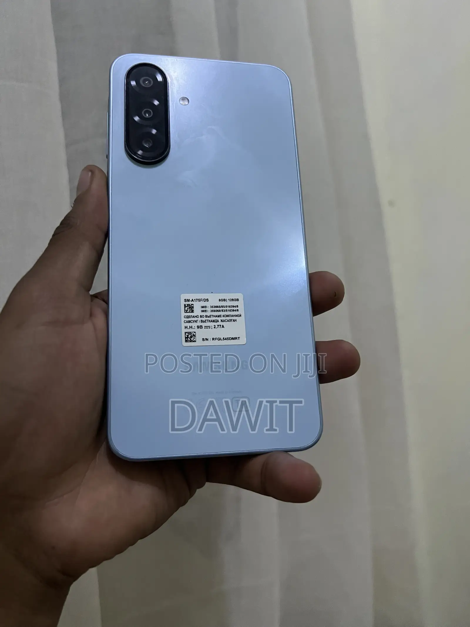 New Samsung Galaxy A17 128 GB Blue