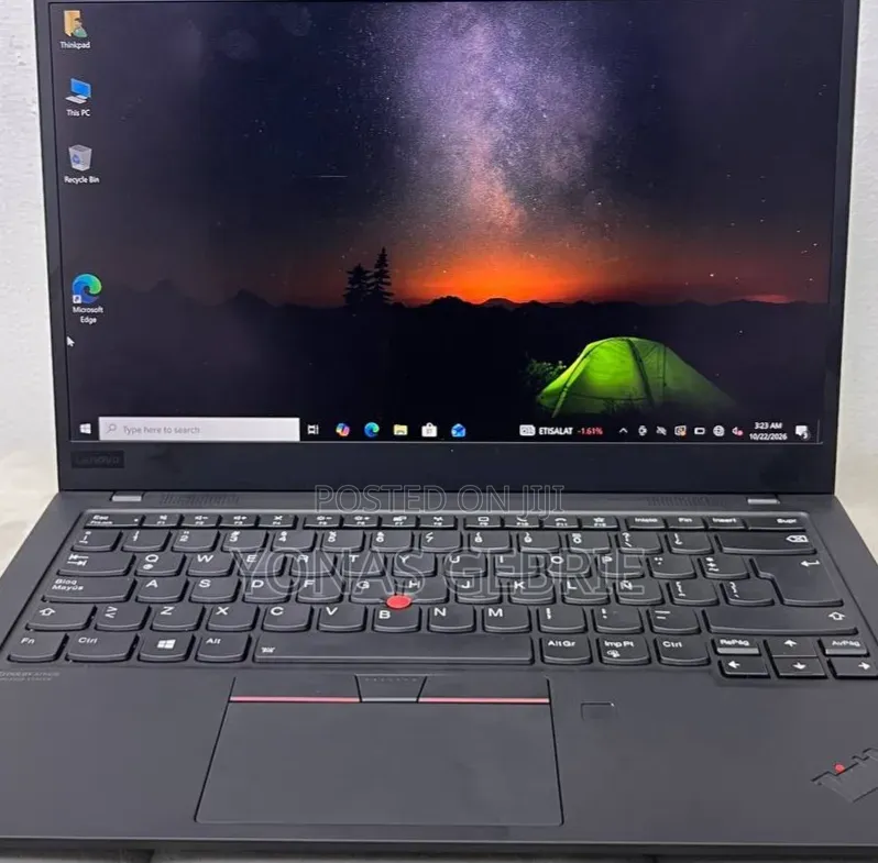 New Laptop Lenovo ThinkPad X1 Carbon 16GB Intel Core i7 SSD 512GB