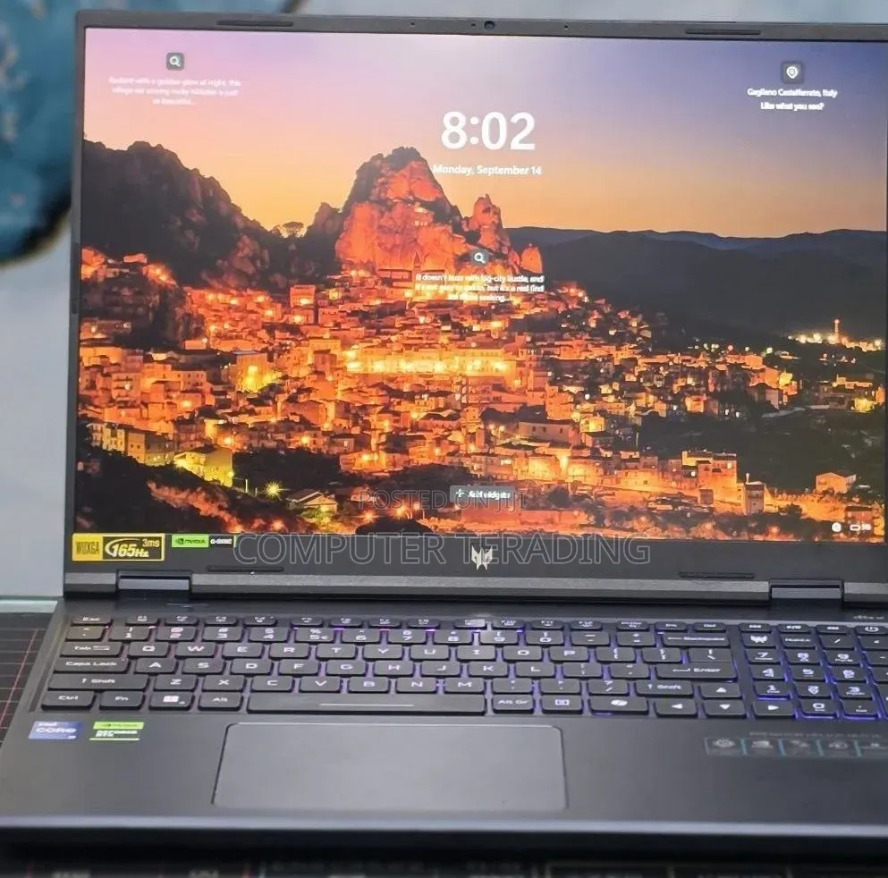 New Laptop Acer Predator Helios Neo 16 16GB Intel Core i9 SSD 1T