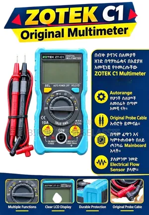 Zoteck ZT-C1 4000 Counts Mini Digital Multimeter