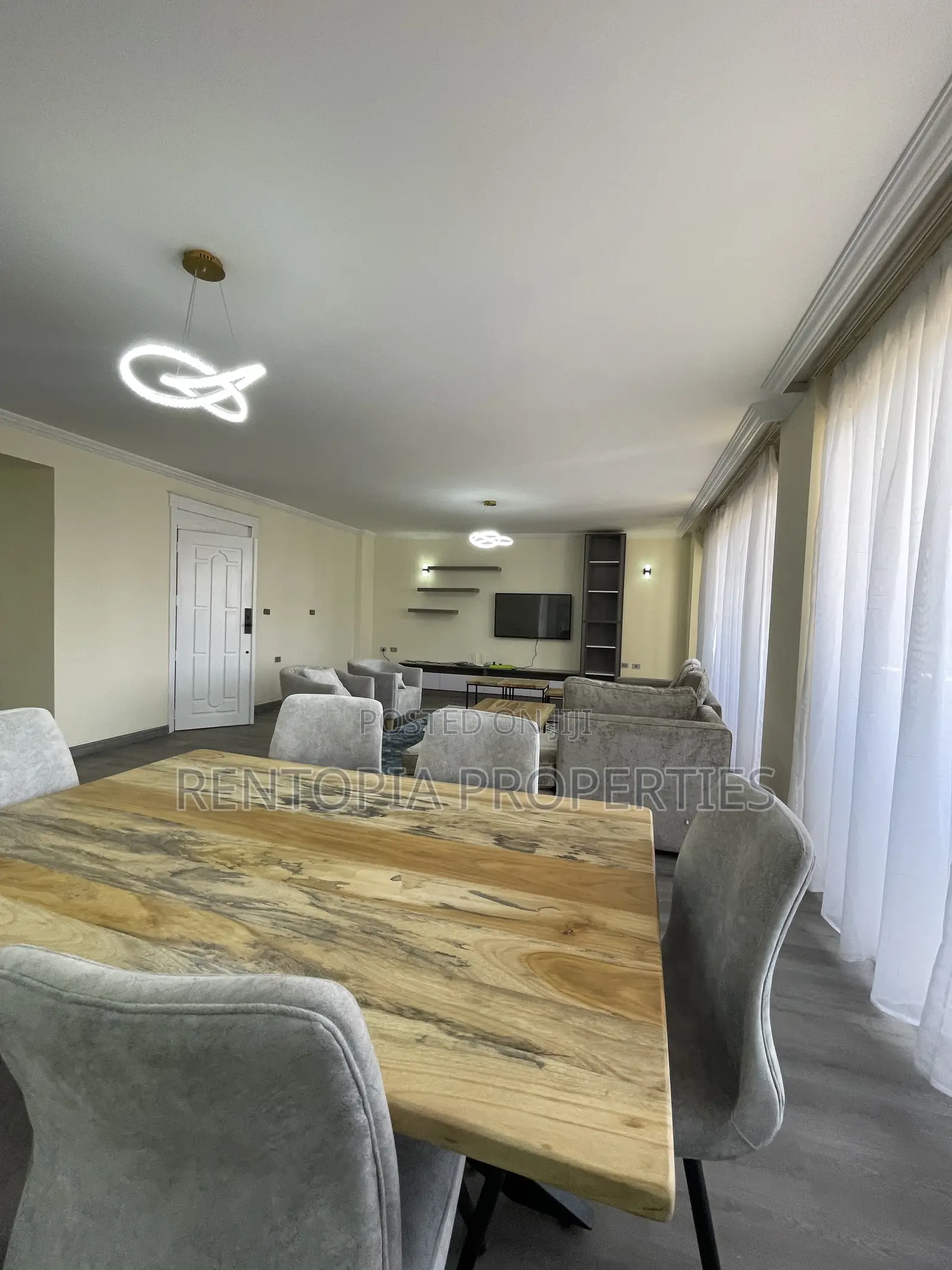 Furnished 3bdrm Apartment in Bole for rent