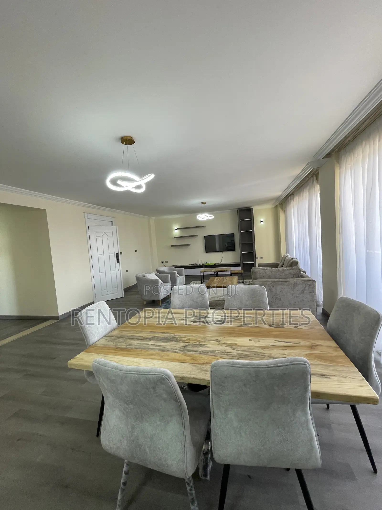 Furnished 3bdrm Apartment in Bole for rent
