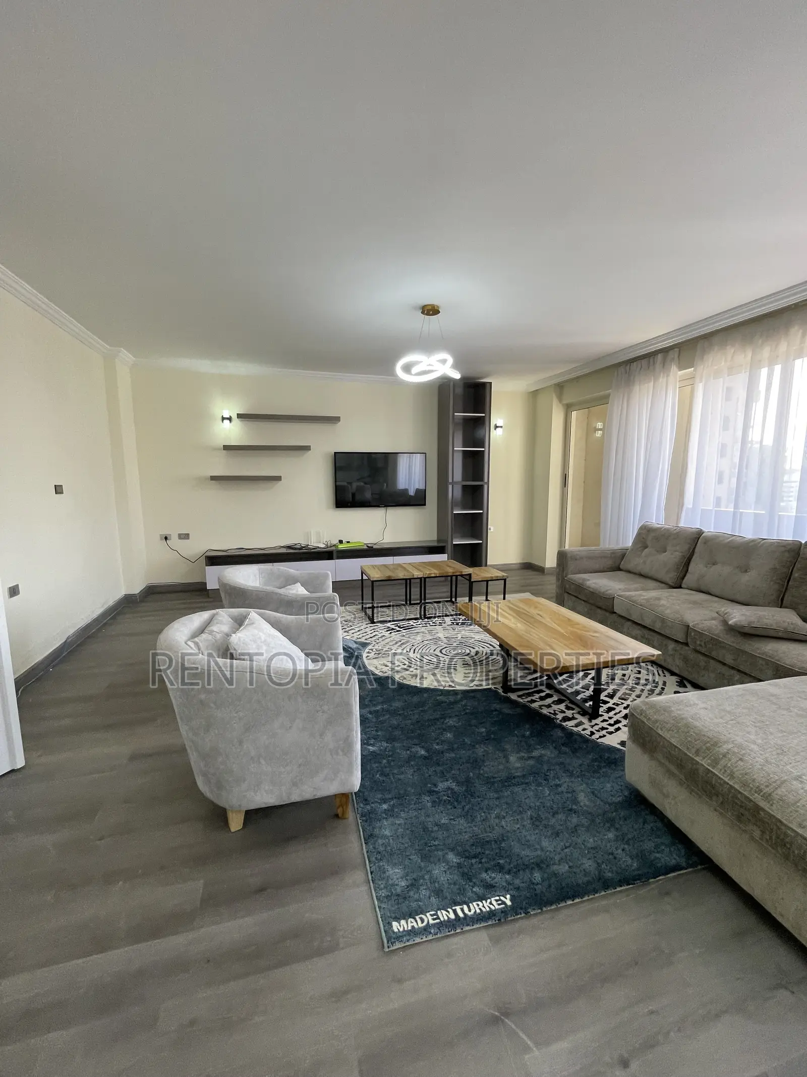 Furnished 3bdrm Apartment in Bole for rent