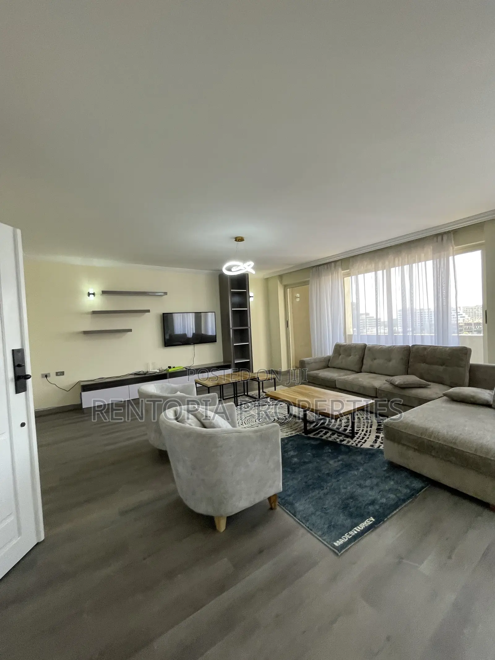 Furnished 3bdrm Apartment in Bole for rent