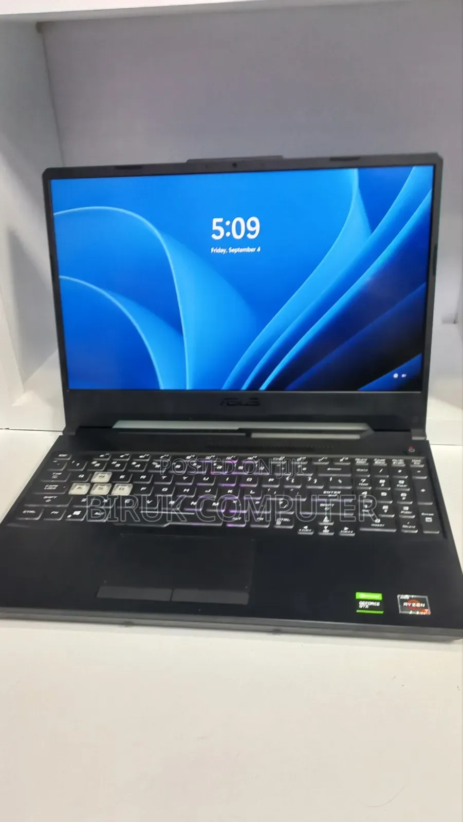 New Laptop Asus TUF Gaming A15 16GB AMD Ryzen 7 SSD 512GB