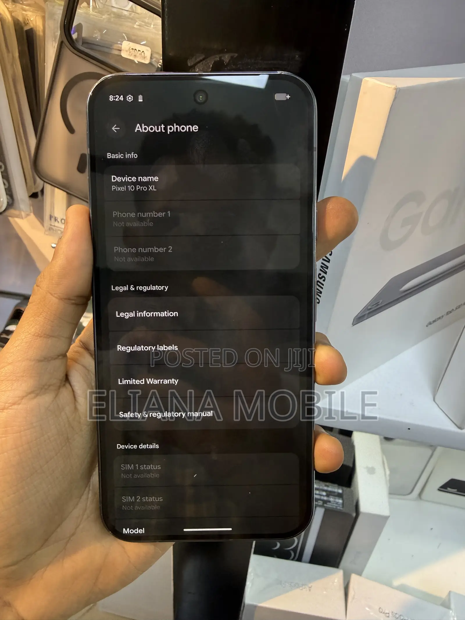 Google Pixel 10 Pro XL 256 GB Black