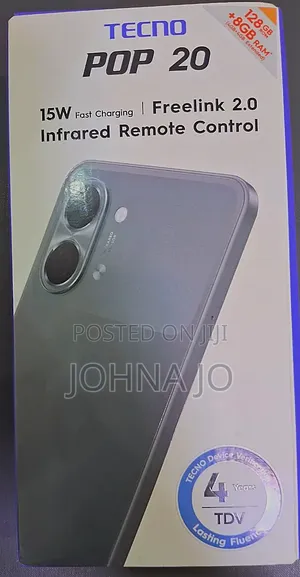 New Tecno Pop 20 128 GB Gray