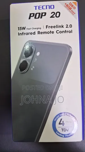New Tecno Pop 20 128 GB Gray