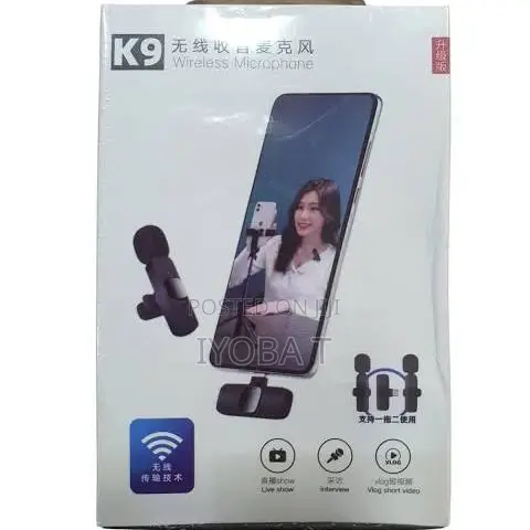 K9 Wireless Lavalier Microphone System,
