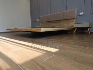 Simplistic 1.50 Meter Bed Made of Australian Wood. አልጋ