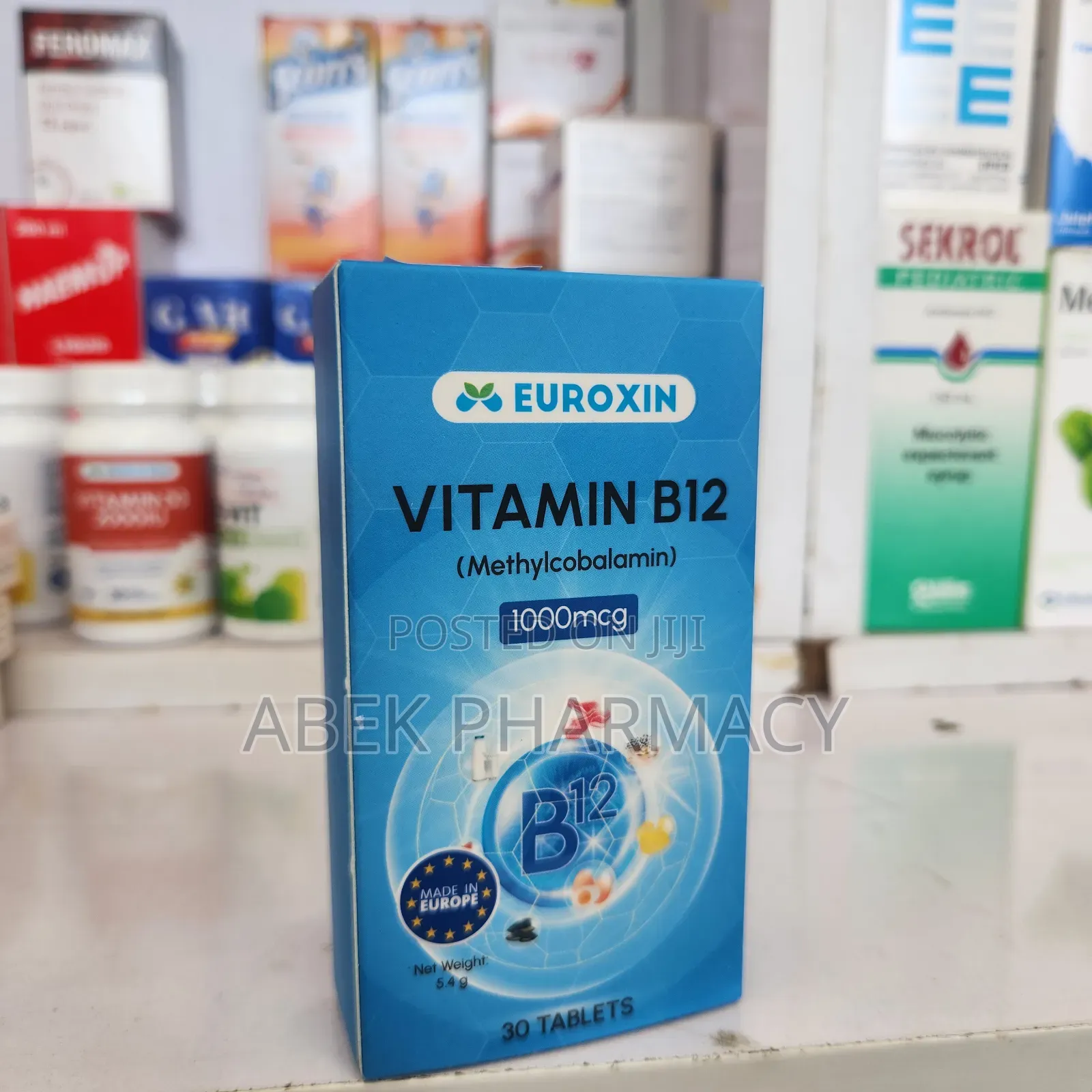 Euroxin Vitamin B12 1000mcg