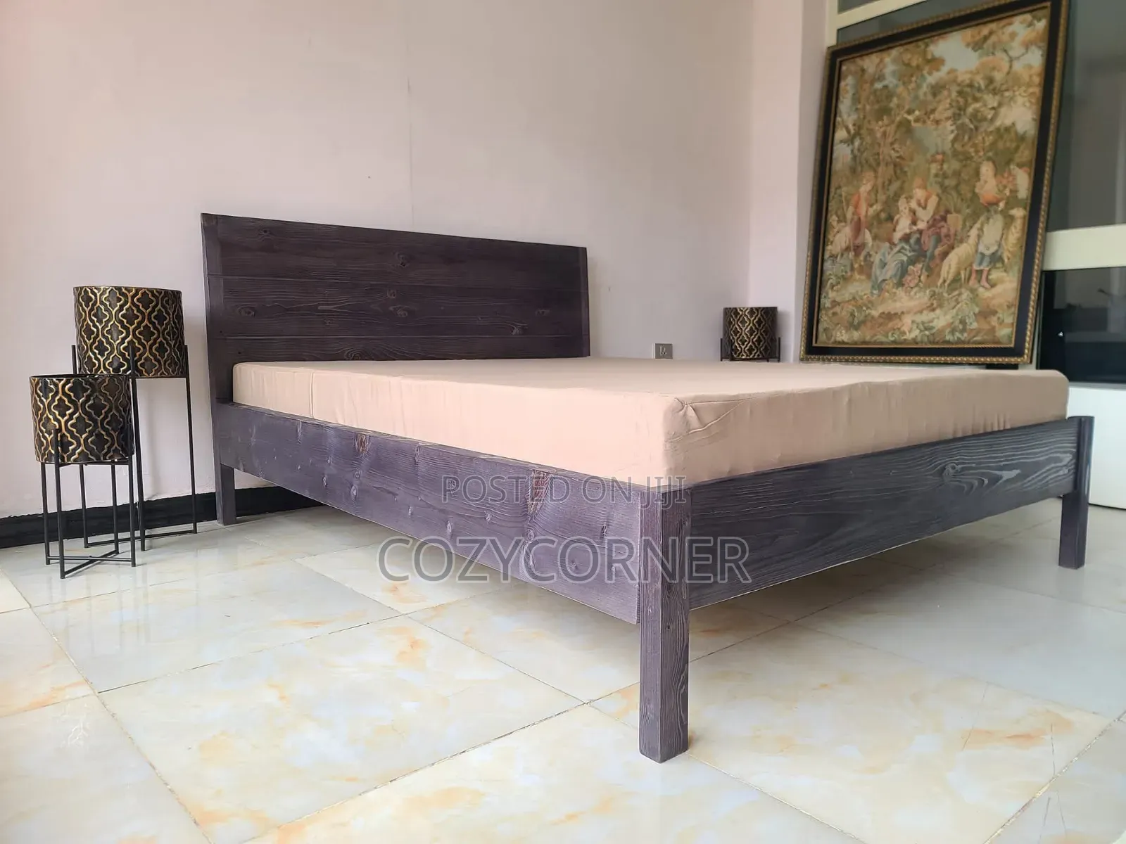 Order 1.50 Meter Bed for a Restful Night. አልጋ