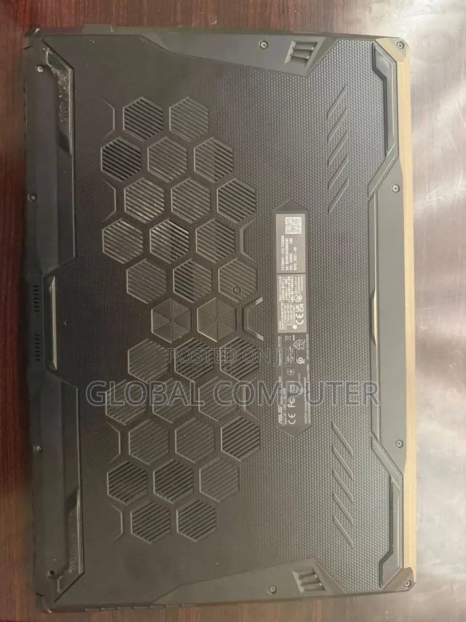 New Laptop Asus TUF Gaming A15 16GB Intel Core i7 SSD 512GB