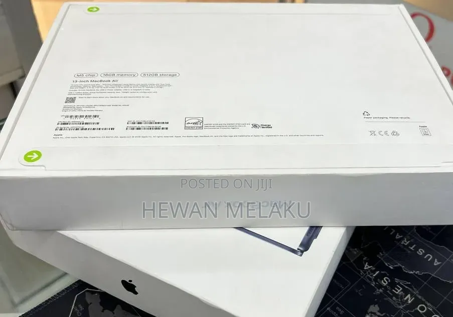 New Laptop Apple MacBook Air 2026 M5 16GB Apple M5 SSD 512GB