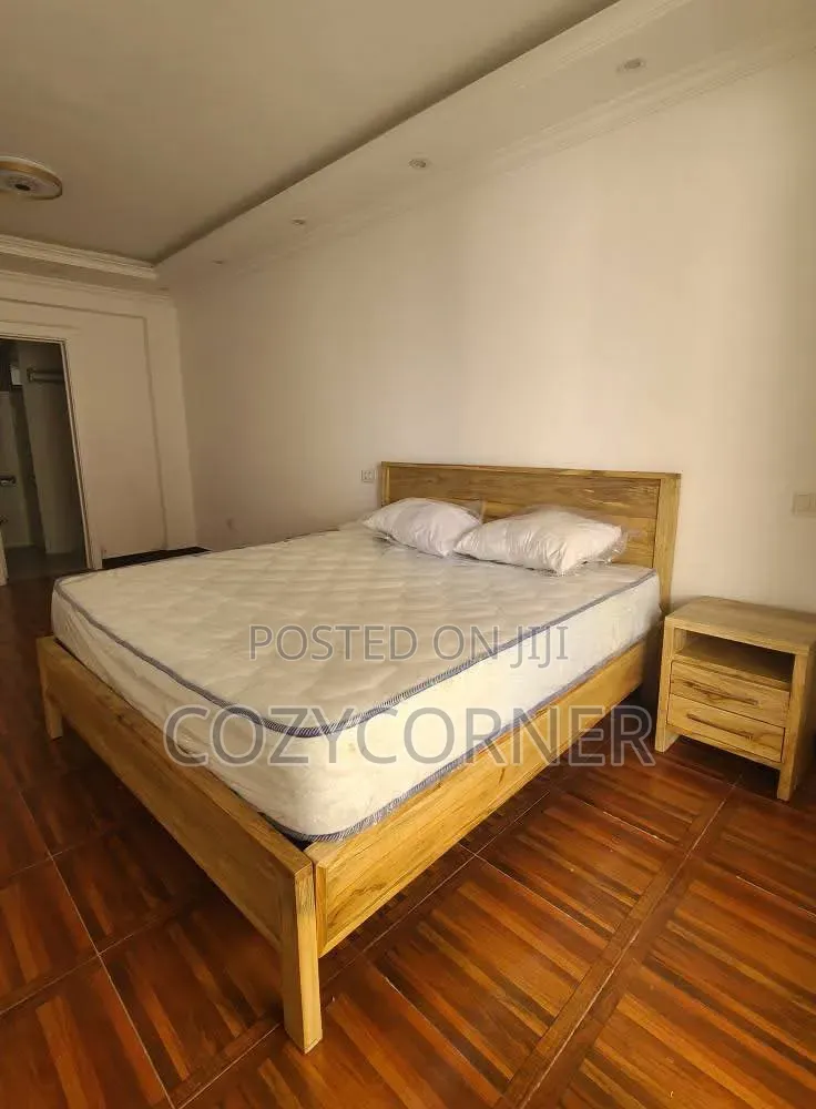 Order 1.50 Meters Bed to Sleep on a Masterpiece of Solid wood.የዋንዛ አልጋ